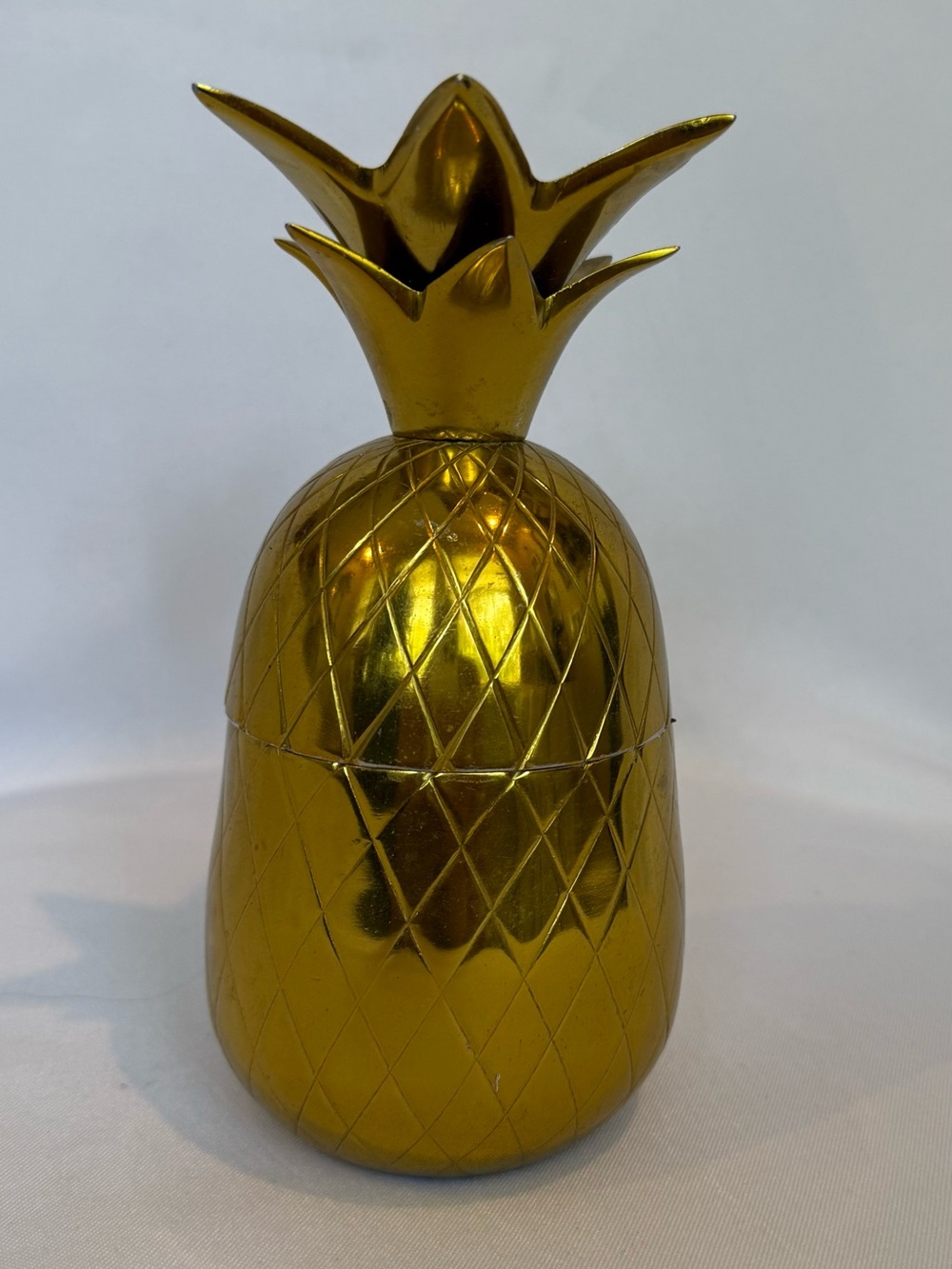 Gold Pineapple Decorative Container - Home Party Supplies